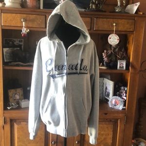 Canada 🇨🇦 Zippered Hoodie Sweatshirt Jacket -FINAL PRICE-